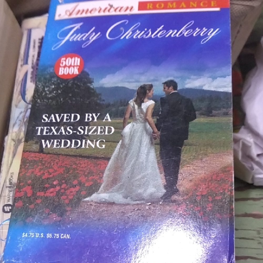 Saved By A Texas Sized Wedding Judy Christenberry Paperback